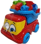 Камион Самосвал с Конструктор Едри Части 48 Елемента 28×23×33 см