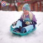 Шейна Ергономична с Картинка с Отвори за Захват и Въже за Теглене 85×57×15 см до 75 кг