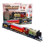 Влак с дистанционно управление, Релси 420см,  30 части, Светлинни ефекти