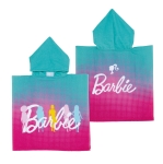 Детско Хавлиено Пончо Барби Barbie 50х100 см