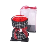 Букет oт  Сапунени Рози и Перли Iguana For You , 22см x17см, Червен