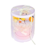 Подаръчна Кутия с Плюшени Играчки и Декоративен Букет, Sweetie от Iguana.bg,  Цвят Cream , 31 × 22 см