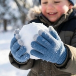 Шапка с Уши Стич и Ръкавици, Stitch