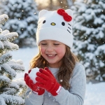 Шапка с Ръкавици Хелоу Кити, Hello Kitty