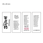 Шапка с Шал и Ръкавици Стич Момиче, Stitch