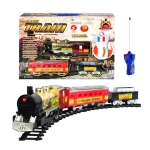 Влак с дистанционно управление, Релси 420см,  30 части, Светлинни ефекти