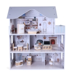 Дървена Kъща за кукли Сара