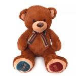 Мече с Цветни Лапички  и Панделка , 80см 