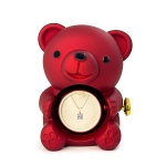  Мече на Любовта Прегърнало Кутийка  Сапунена , Iguana Teddy Bear Rotating Jewelry Box, акрил, Бордо, 16 см