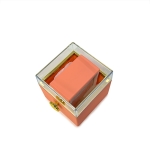 Въртяща се Кутия Изненада  с Нежна Сапунена Роза Iguana Rotating Jewelry Box в Прасковен Цвят