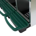 Гнездо за Кокошки Носачки Автоматично с Колектор за Яйца, Метално, 4 Отделения