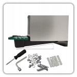 Гнездо за Кокошки Носачки Автоматично с Колектор за Яйца, Метално, 4 Отделения