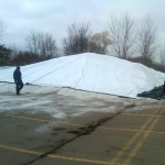 Винил Билборд 10 x 3.20м – Бял PVC Платно 280 гр./кв.м, Ламиниран, Водоустойчив и UV Устойчив