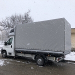 TIR Брезент винил 650гр/м2 PVC на  цяла ролка   50м / 2,5м  по ЦЕНА НА ЕДРО