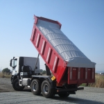 TIR Брезент винил 650гр/м2 PVC на  цяла ролка   50м / 2,5м  по ЦЕНА НА ЕДРО