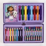 Рисувателен комплект триетажно куфарче Габи Къщата На Куклите Gabby's Dollhouse