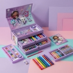 Рисувателен комплект триетажно куфарче Габи Къщата На Куклите Gabby's Dollhouse