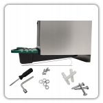 Гнездо за Кокошки Носачки Автоматично с Колектор за Яйца, Метално, 2 Отделения