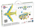 Метален конструктор модел на най големия самолет в света, 1110 части, TECHNOK, Украйна