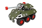 Метален конструктор военни машини, 4 модела, 430 части, TECHNOK, Украйна