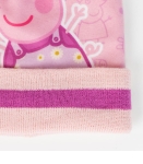 ДЕТСКА ЗИМНА ШАПКА С РЪКАВИЦИ PEPPA PIG
