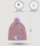 ДЕТСКА ПЛЕТЕНА ШАПКА С РЪКАВИЦИ STITCH