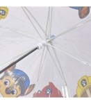 Детски Чадър Механичен Прозрачен Пес Патрул, Paw Patrol