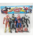 Фигури Отмъстителите, Avengers 4 бр. 20 см в Плик