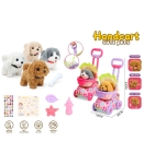 Плюшено Ходещо Куче в Количка + Стикери и Аксесоари