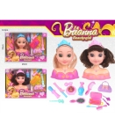 Детска Глава на Кукла за Прически