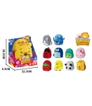 ПЛЮШЕНА РАНИЦА ЗА ДЕТСКА ГРАДИНА В ОТВОРЕНА КУТИЯ 6 ВИДА