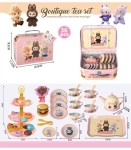 Алуминиев Чаен Комплект в Куфар 36 Части Лабубу, Labubu