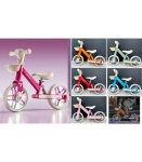 Детско Баланс Колело С Амортисьор Кош И Светещи Колела