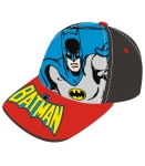 ДЕТСКА ШАПКА С КОЗИРКА BATMAN 2 ЦВЯТА 51/54 : Цвят - Черен