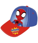 ДЕТСКА ШАПКА С КОЗИРКА SPIDER-MAN 2 ЦВЯТА 48/51 : Цвят - Произволен/микс