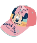 ДЕТСКА ШАПКА С КОЗИРКА MINNIE & DAISY 2 ЦВЯТА 48/51 : Цвят - Тюркоаз