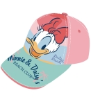 ДЕТСКА ШАПКА С КОЗИРКА MINNIE & DAISY 2 ЦВЯТА 48/51 : Цвят - Тюркоаз