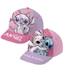 БЕБЕШКА ШАПКА С КОЗИРКА ANGEL РОЗОВ/ЛИЛАВ 44/46 : Цвят - Лилав