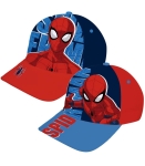 ДЕТСКА ШАПКА С КОЗИРКА SPIDER-MAN 51/54