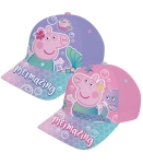 ДЕТСКА ШАПКА С КОЗИРКА PEPPA PIG MERMAZING 48/51