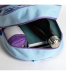 Раница за детска градина с голям и малък джоб Frozen Elsa Anna Olaf, Замръзналото кралство Елза, Анна и Олъф