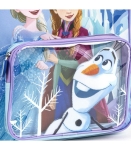 Раница за детска градина с голям и малък джоб Frozen Elsa Anna Olaf, Замръзналото кралство Елза, Анна и Олъф