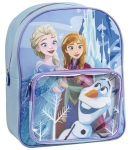 Раница за детска градина с голям и малък джоб Frozen Elsa Anna Olaf, Замръзналото кралство Елза, Анна и Олъф