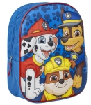 Раница за детска градина 3D Пес Патрул Paw Patrol Син с 1 Отделение и Страничен Джоб
