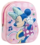 Раница за детска градина 3D Мини Маус Minnie Mouse с 1 Отделение и Страничен Джоб