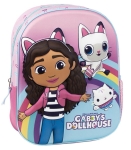 Раница за детска градина 3D Къщата на Габи Gabby's Dollhouse с 1 Отделение и Страничен Джоб