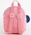 Раница за Детска Градина Плюшена с Преден Джоб Мини Minnie с Голям и Малък Джоб и Ушички Minnie Mouse