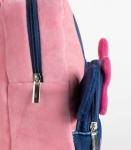 Раница за Детска Градина Плюшена с Преден Джоб Мини Minnie с Голям и Малък Джоб и Ушички Minnie Mouse