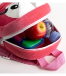 Раница за Детска Градина Плюшена с Преден Джоб Габи Gabby с Голям и Малък Джоб и Ушички Gabby