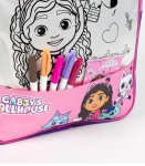 Детска Раница за Оцветяване Габи Gabby's Dollhouse с маркери и стикери 